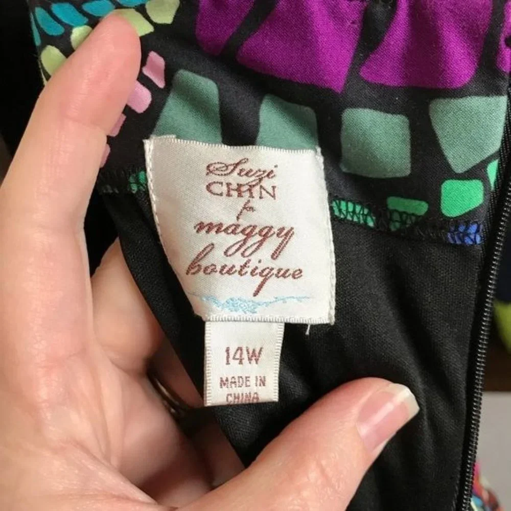 Suzi Chin for Maggy Boutique stained glass